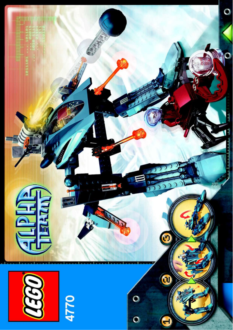 Image de la première page du manuel de l'appareil Alpha Team 4770