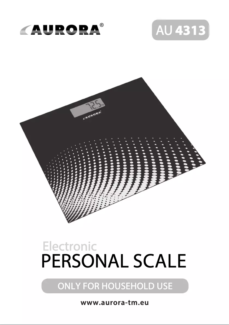 Page 1 de la notice Manuel utilisateur Aurora AU4313
