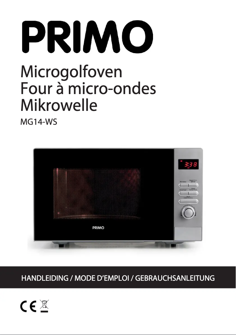 Image de la première page du manuel de l'appareil MG14-WS