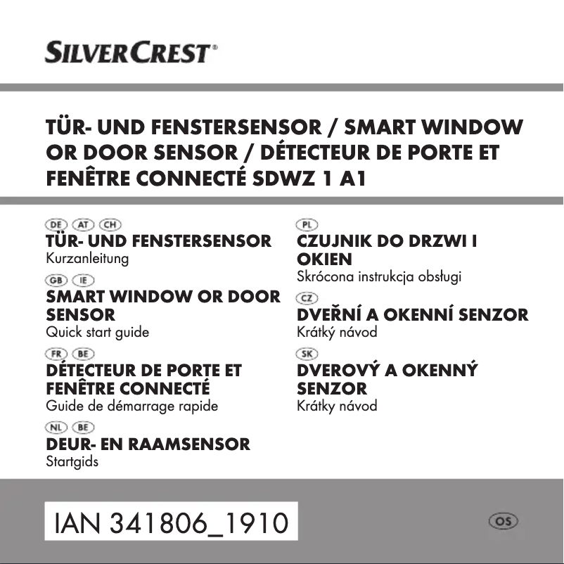 Image de la première page du manuel de l'appareil SDWZ 1 A1