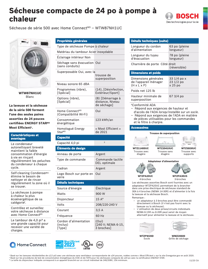 Imagen de la primera página del manual del dispositivo WTW87NH1UC