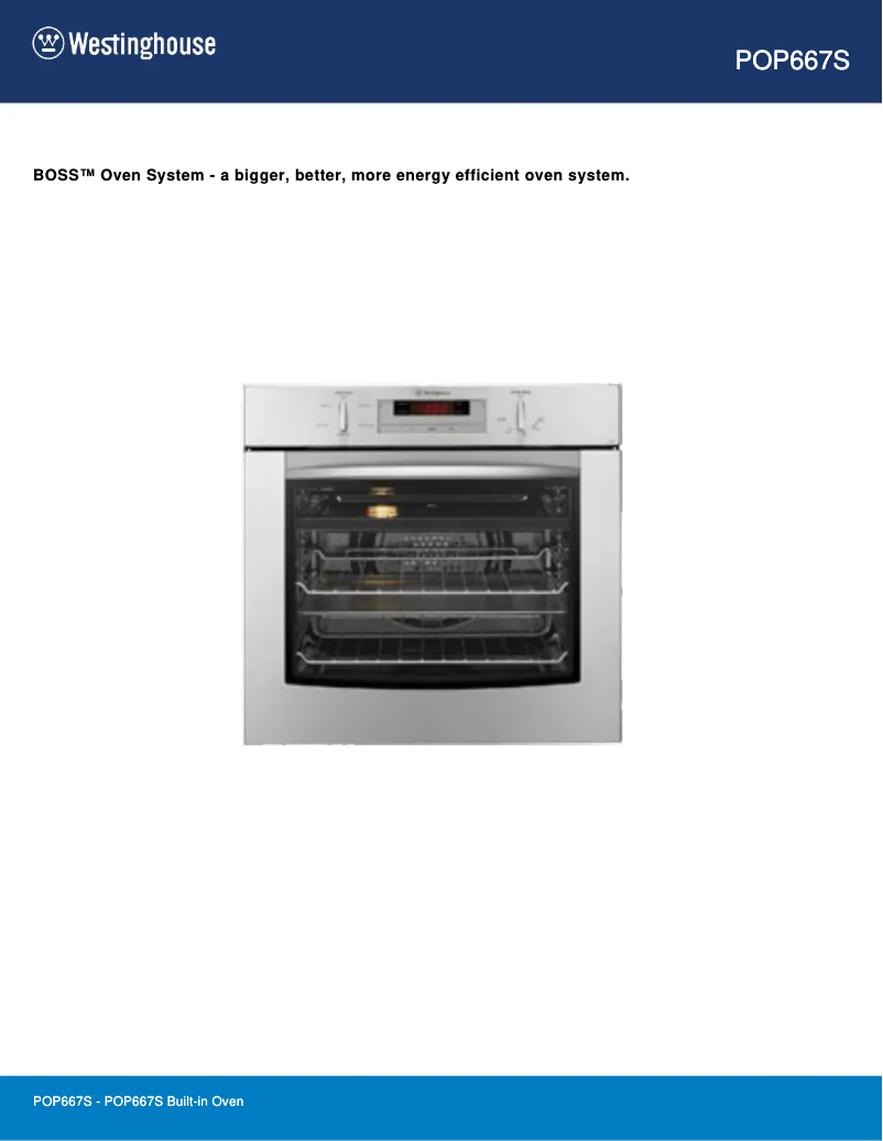 Image de la première page du manuel de l'appareil POP667S