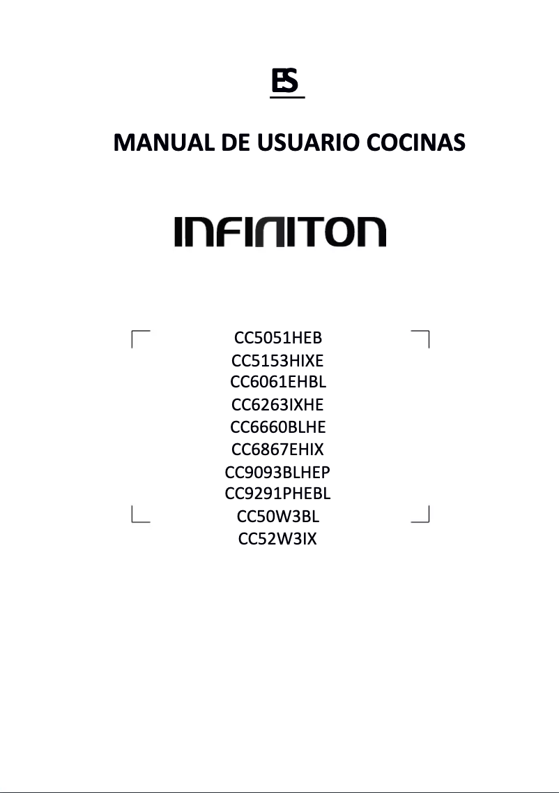 Page 1 de la notice Manuel utilisateur Infiniton CC53GBL