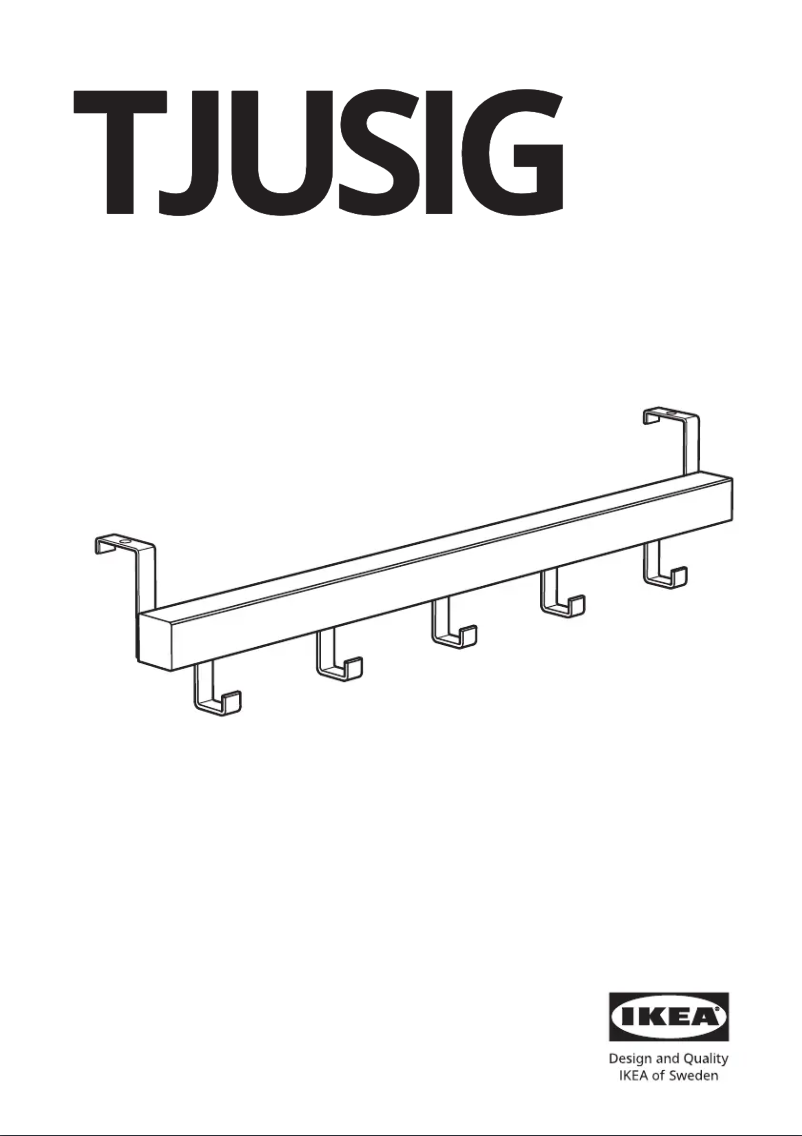 Image de la première page du manuel de l'appareil TJUSIG 702.426.56