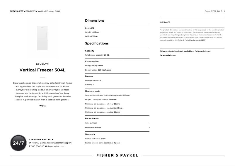 Image de la première page du manuel de l'appareil E308LW1