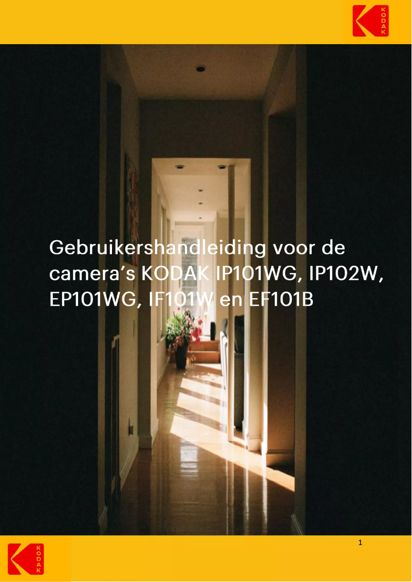 Página 1 del manual Manual de usuario Kodak EP101WG