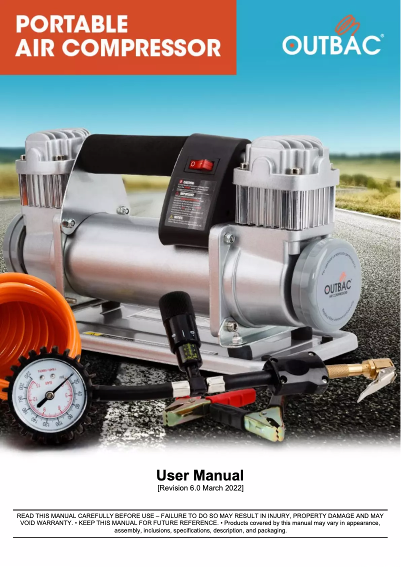 Image de la première page du manuel de l'appareil OTB600