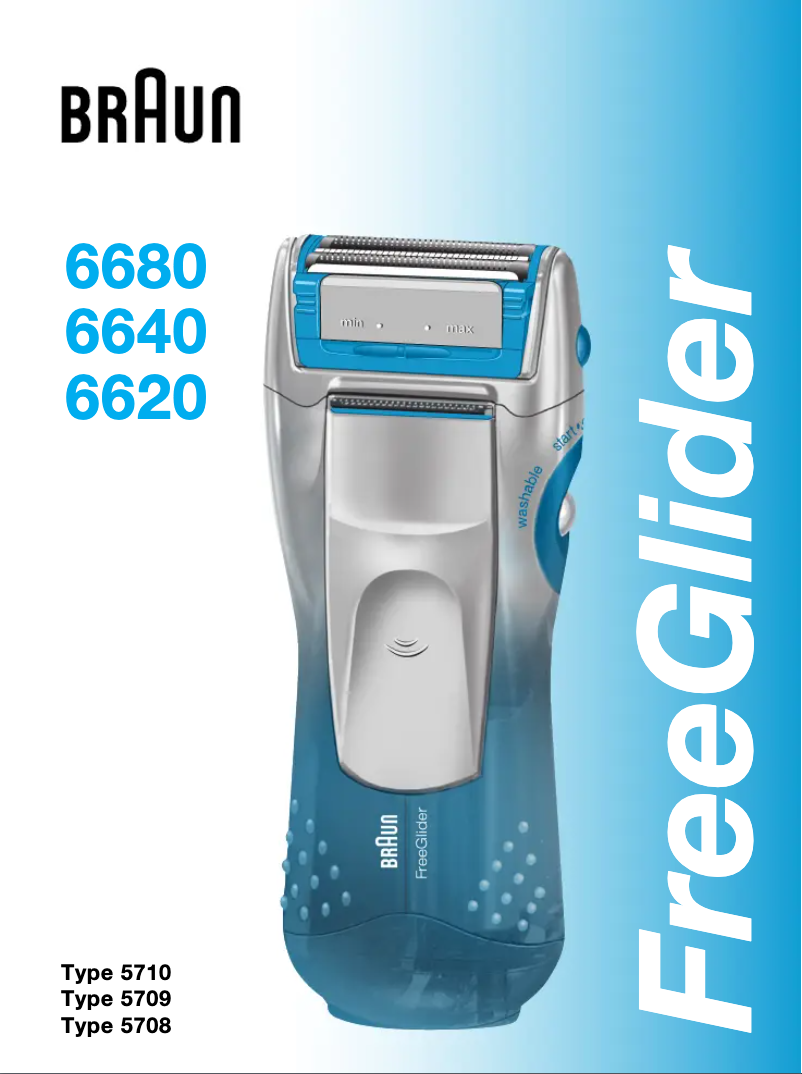 Image de la première page du manuel de l'appareil FreeGlider 6640