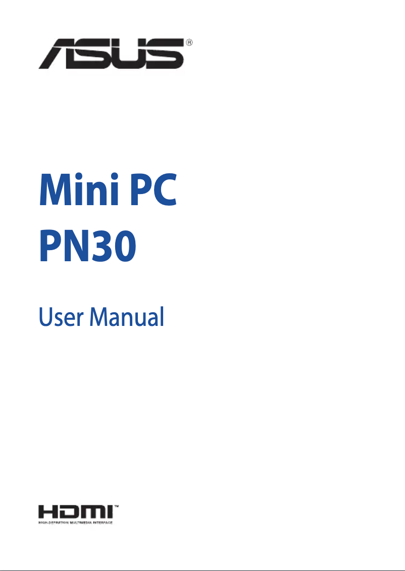 Image de la première page du manuel de l'appareil Mini PC PN30
