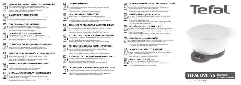 Imagen de la primera página del manual del dispositivo Ovelys BC5220