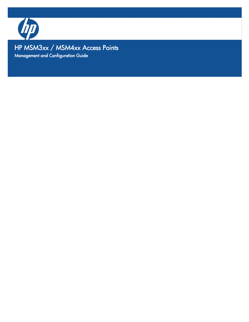 Image de la première page du manuel de l'appareil MSM466