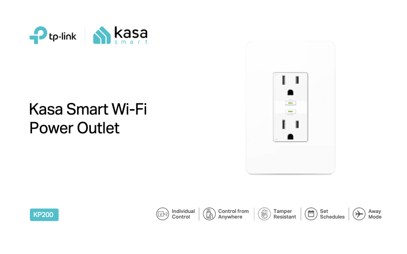 Page n°1 - Fiche technique TP-Link Kasa Smart KP200