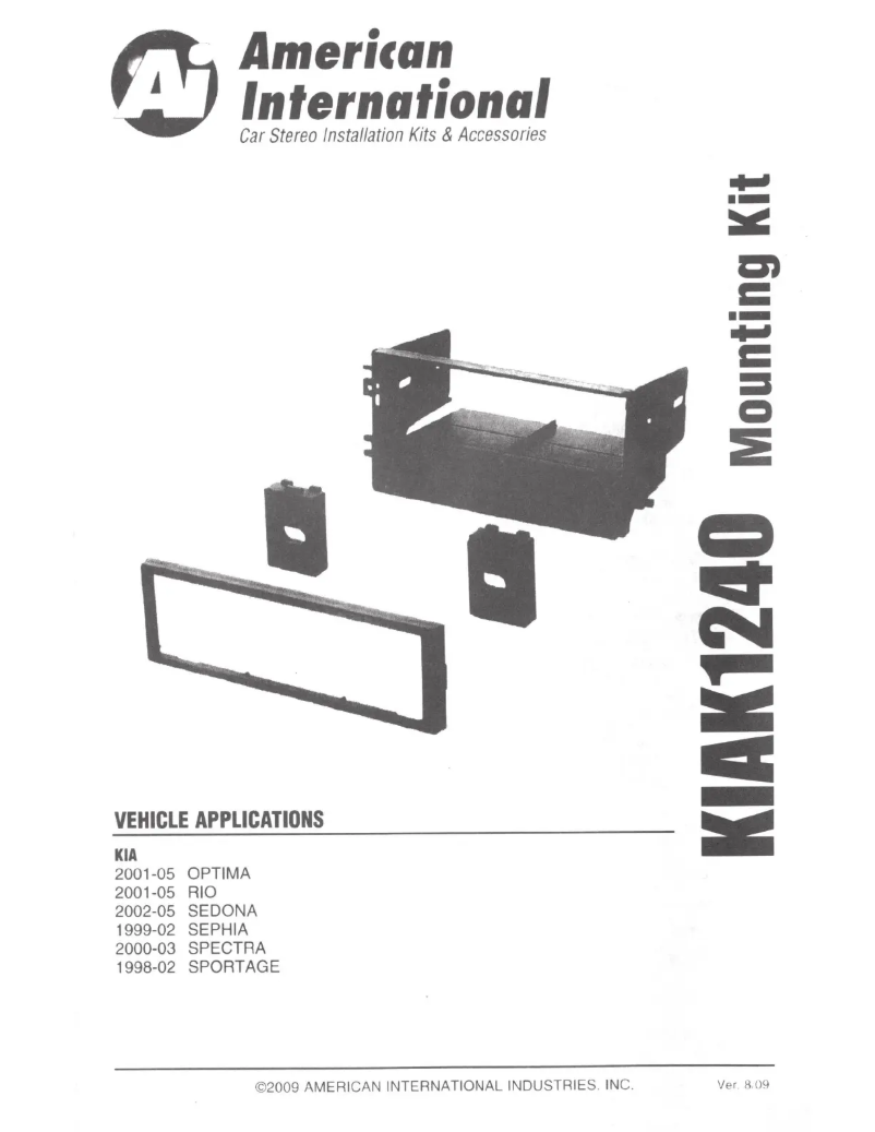 Page n°1 - Manuel utilisateur American International KIAK1240
