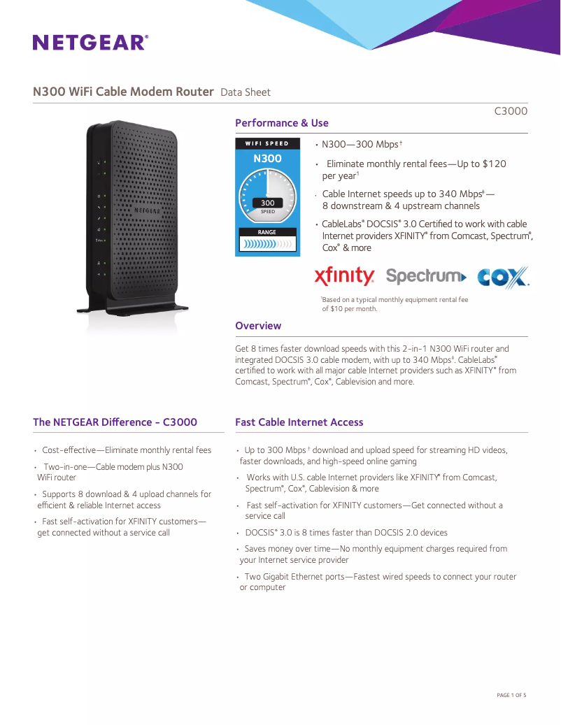 Image de la première page du manuel de l'appareil C3000