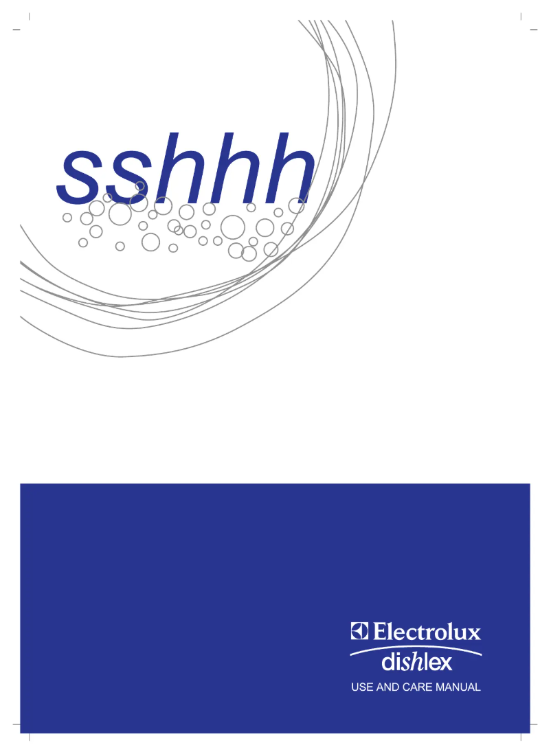 Page 1 de la notice Manuel utilisateur Electrolux DX302SJ