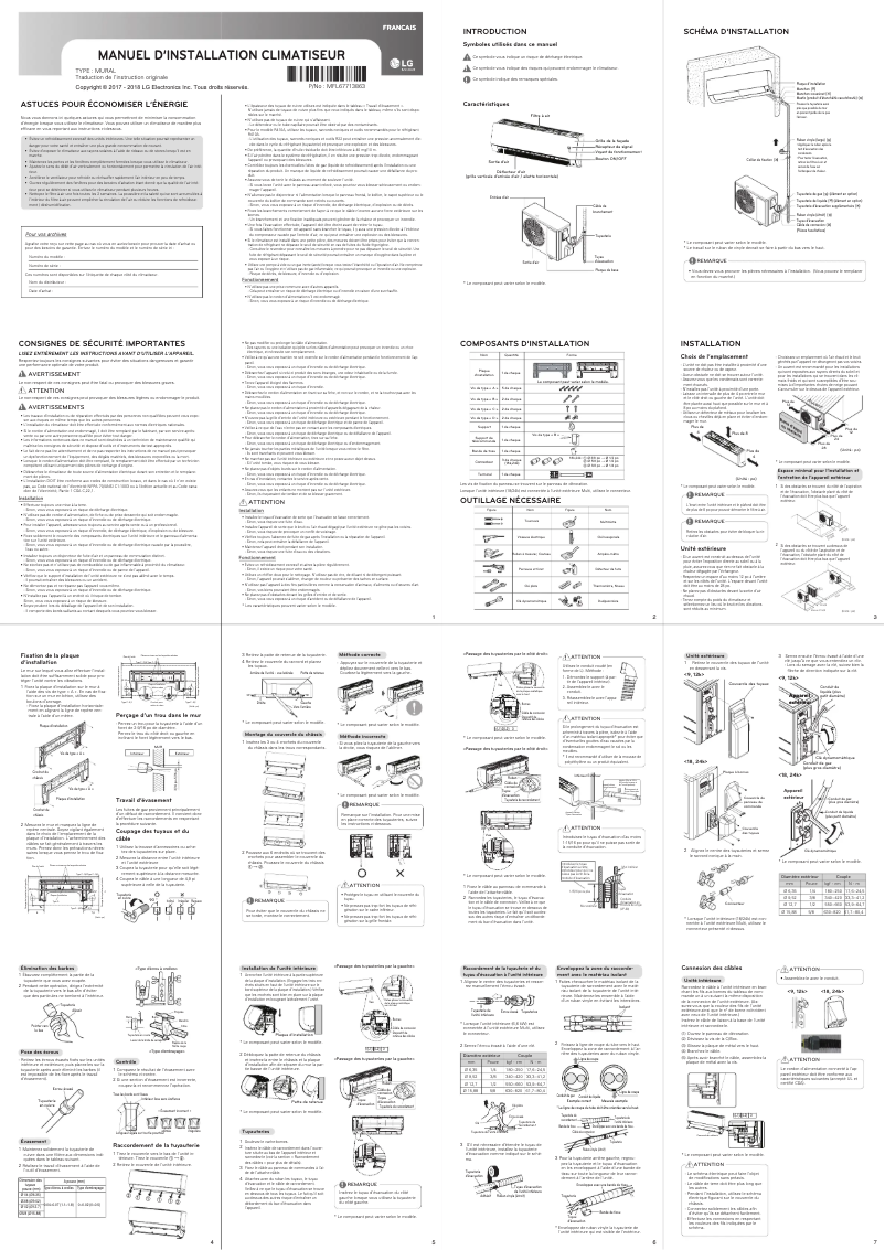 Page n°1 - Manuel utilisateur LG LMN159HVT