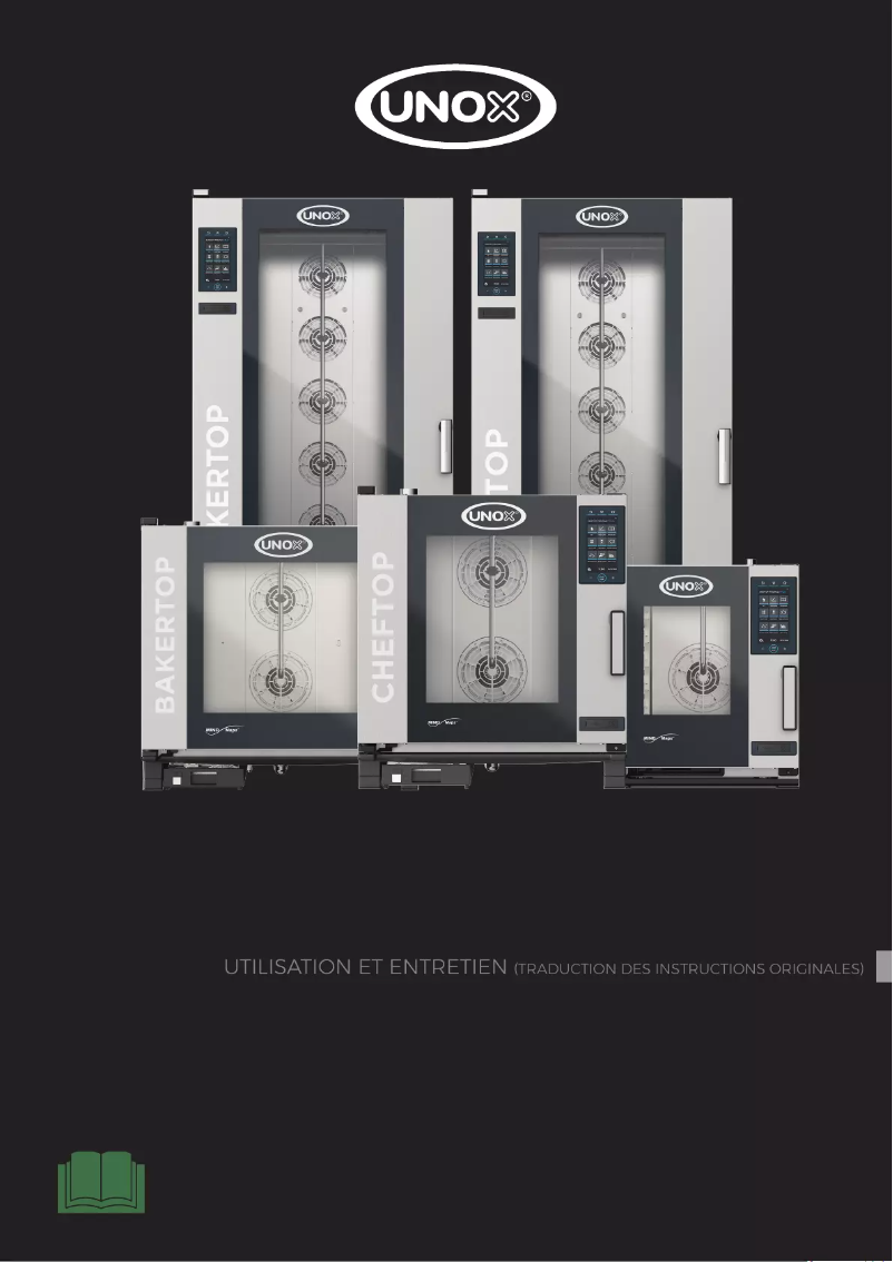 Página 1 del manual Manual de usuario Unox BAKERTOP MIND.Maps PLUS