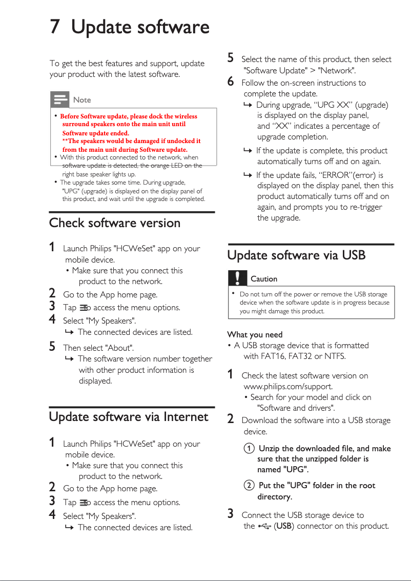 First page image of the manual for Fidelio E6