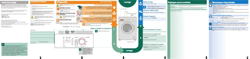 Page 1 de la notice Manuel utilisateur Bosch WAB20060BY