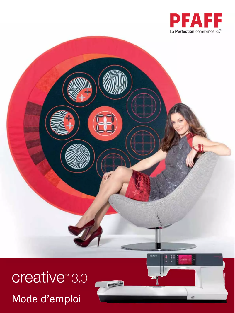 Page 1 de la notice Manuel utilisateur Pfaff creative 3.0