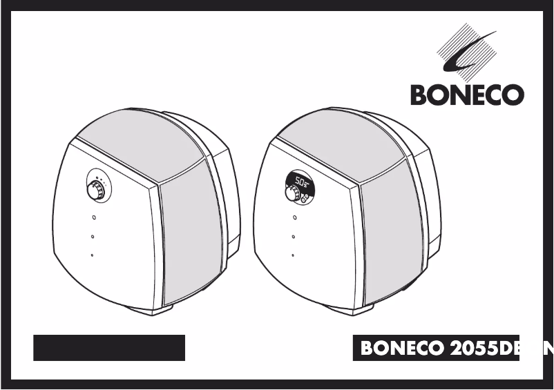 Image de la première page du manuel de l'appareil 2055D