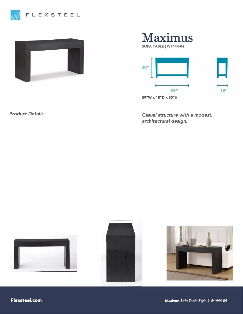 Image de la première page du manuel de l'appareil Maximus W1444-04