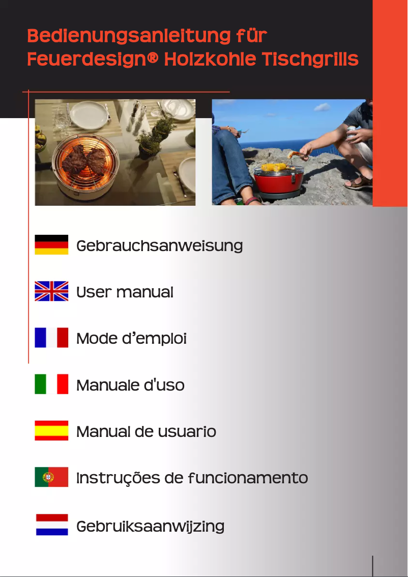 Page n°1 - Manuel utilisateur Feuerdesign Mayon