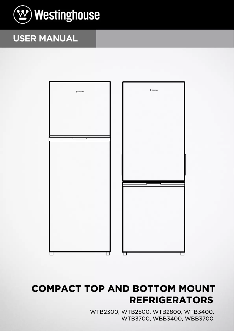 Image de la première page du manuel de l'appareil WTB3400