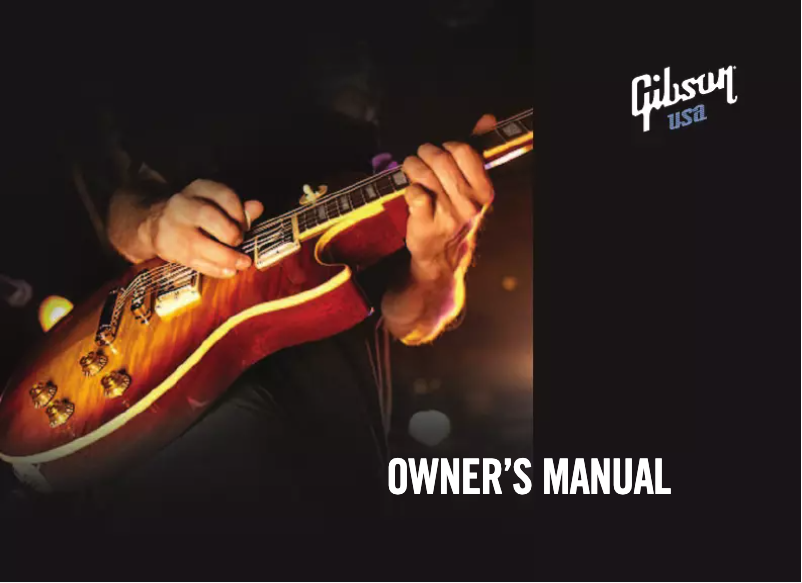 Page n°1 - Manuel utilisateur Gibson Flying V Standard
