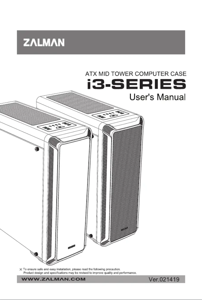 Image de la première page du manuel de l'appareil i3