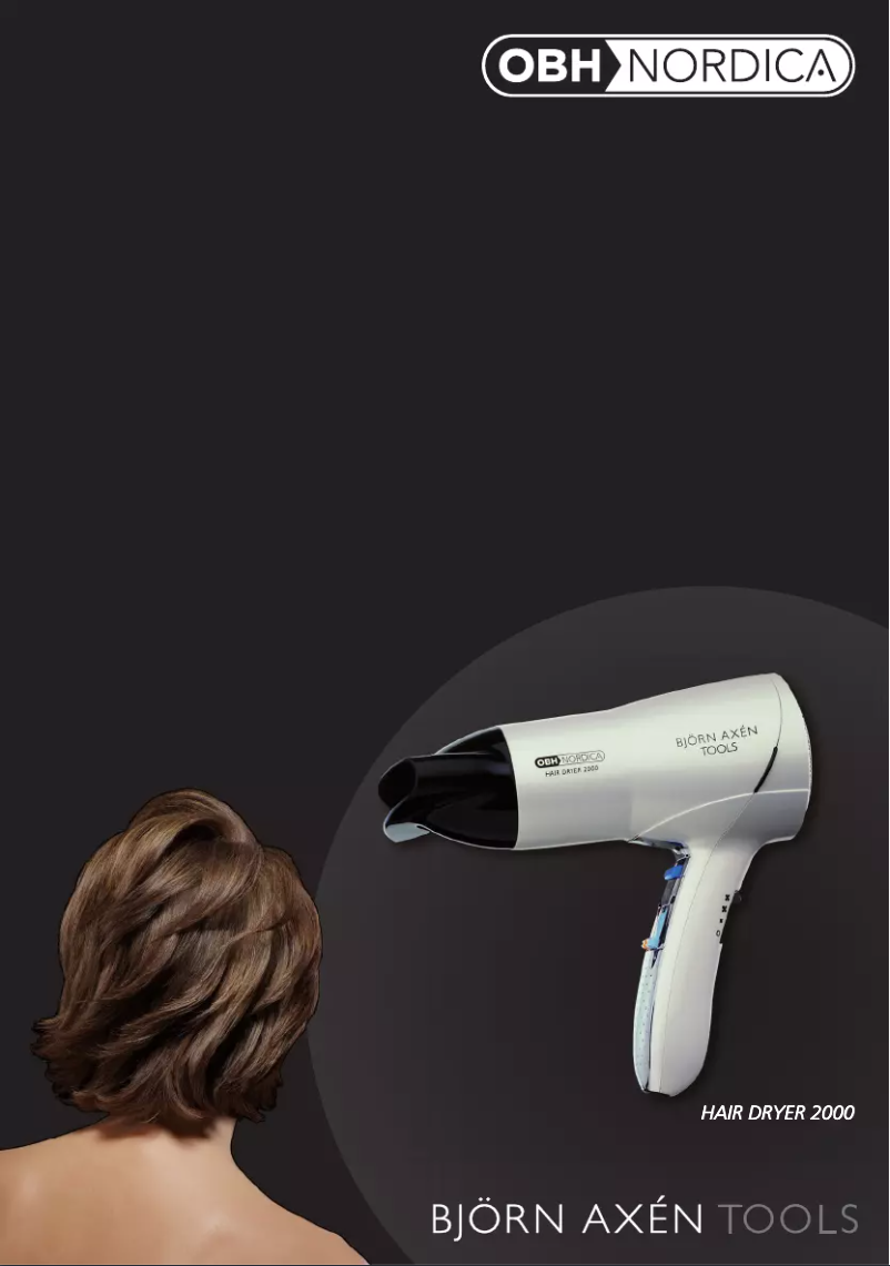 Page n°1 - Manuel utilisateur OBH Nordica Bjorn Axen Tools 5185