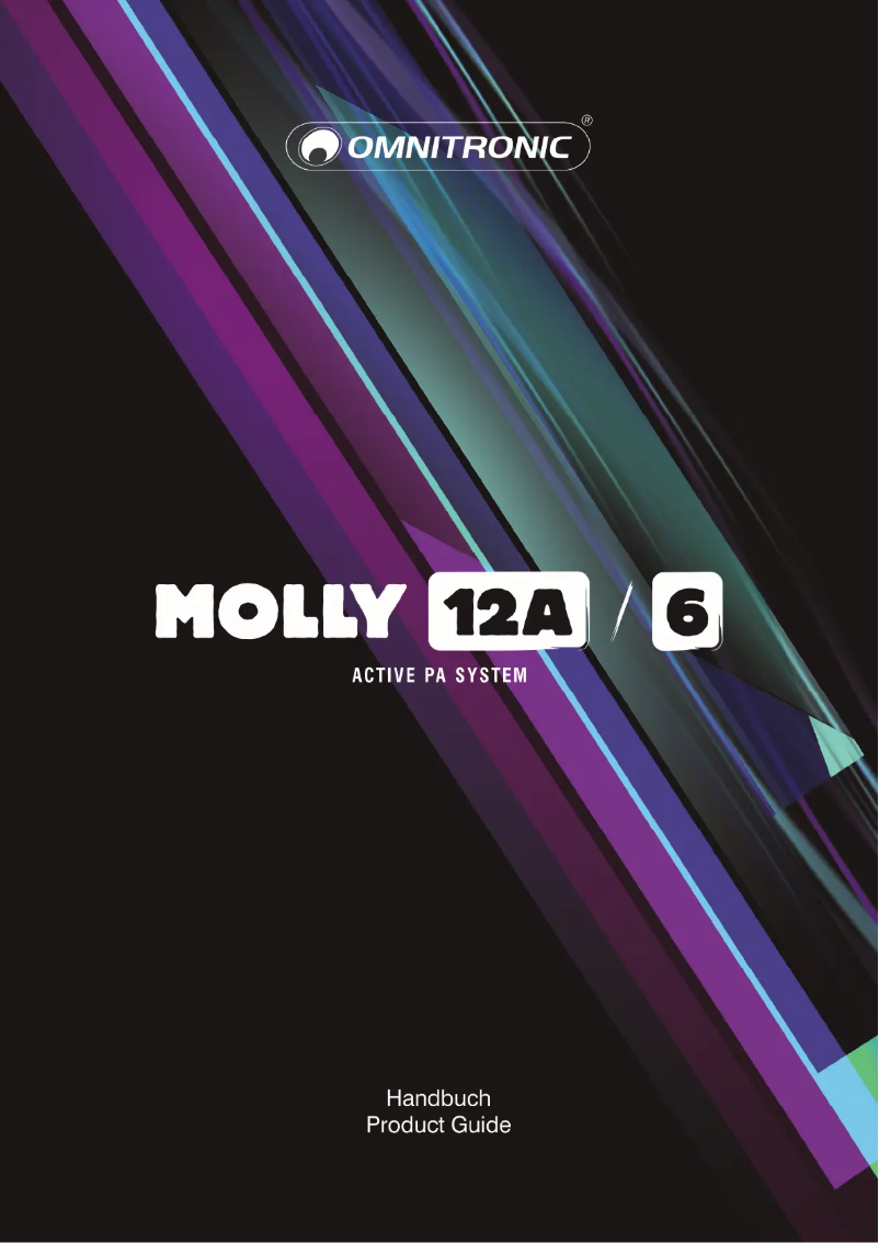 Page 1 de la notice Manuel utilisateur Omnitronic MOLLY-6