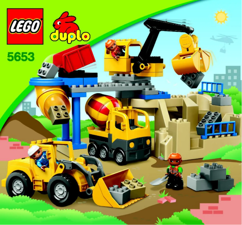 Page 1 of the manual User Manual Lego Duplo 5653