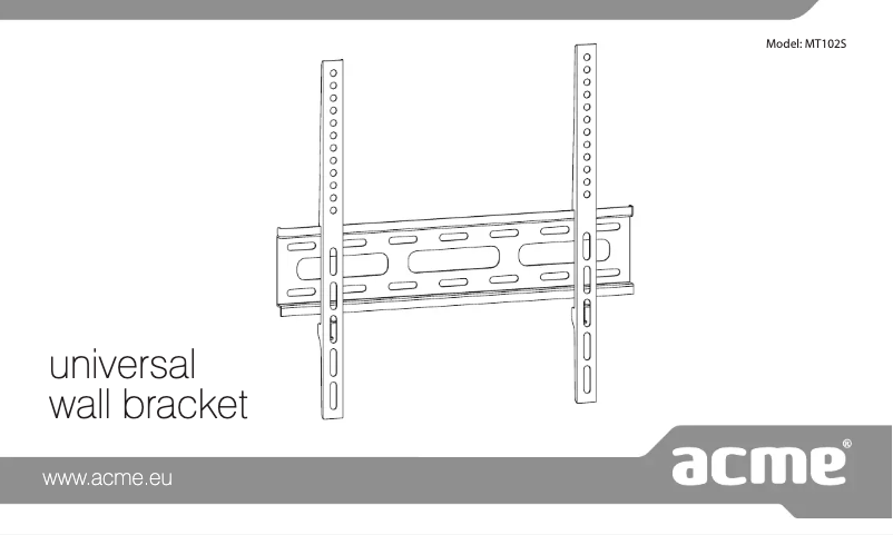 Page 1 de la notice Manuel utilisateur Acme Made MT102S