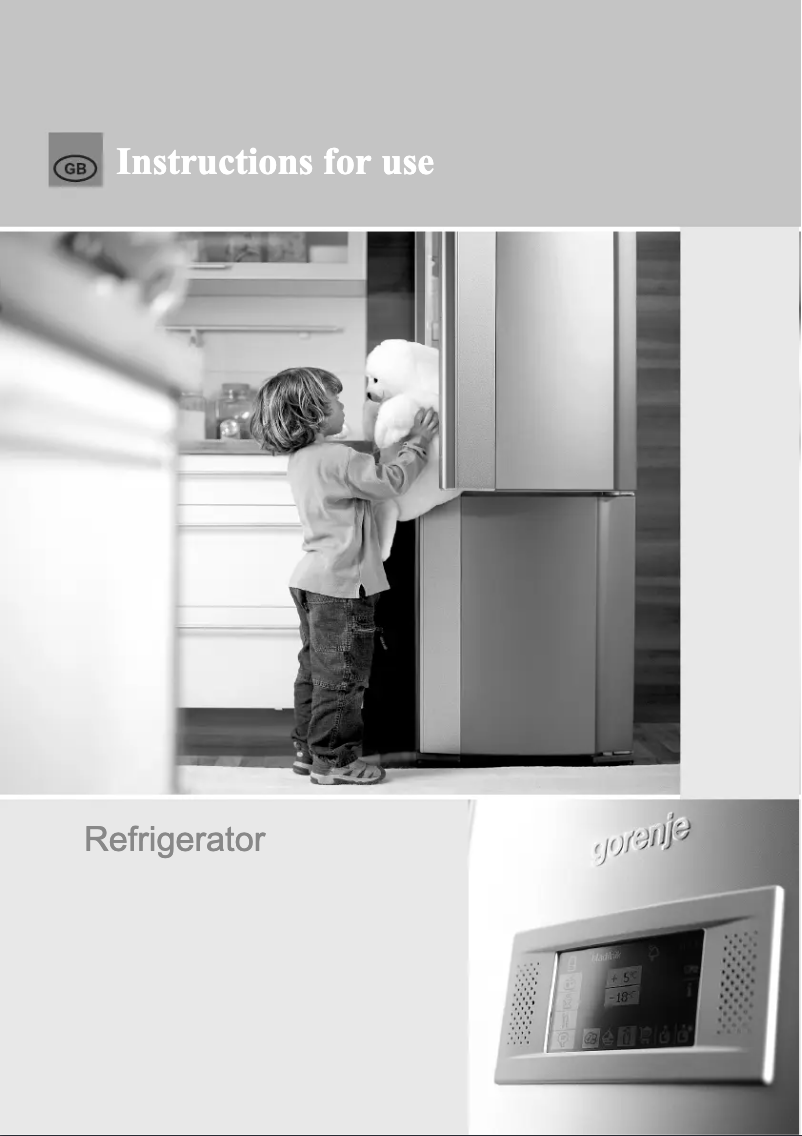 Image de la première page du manuel de l'appareil R67364W