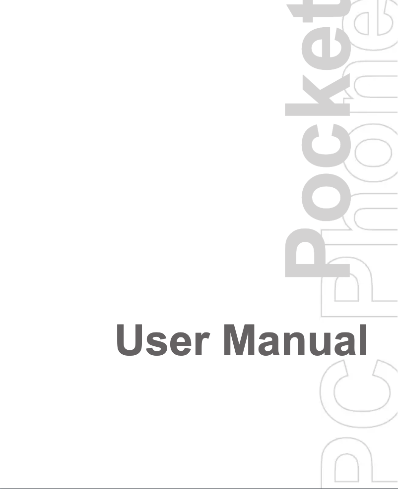 Page n°1 - Manuel utilisateur O2 XDA Trion