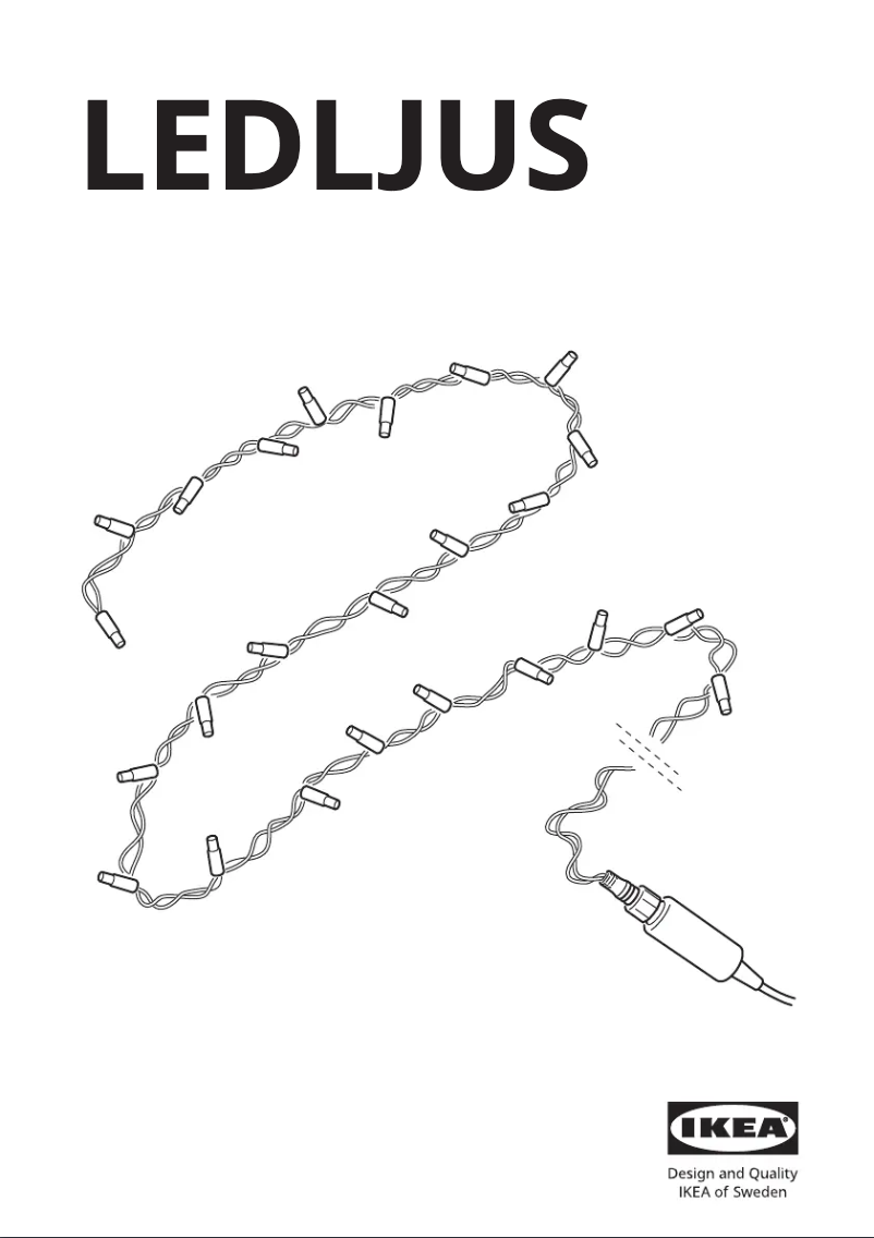 Image de la première page du manuel de l'appareil LEDLJUS 105.437.56