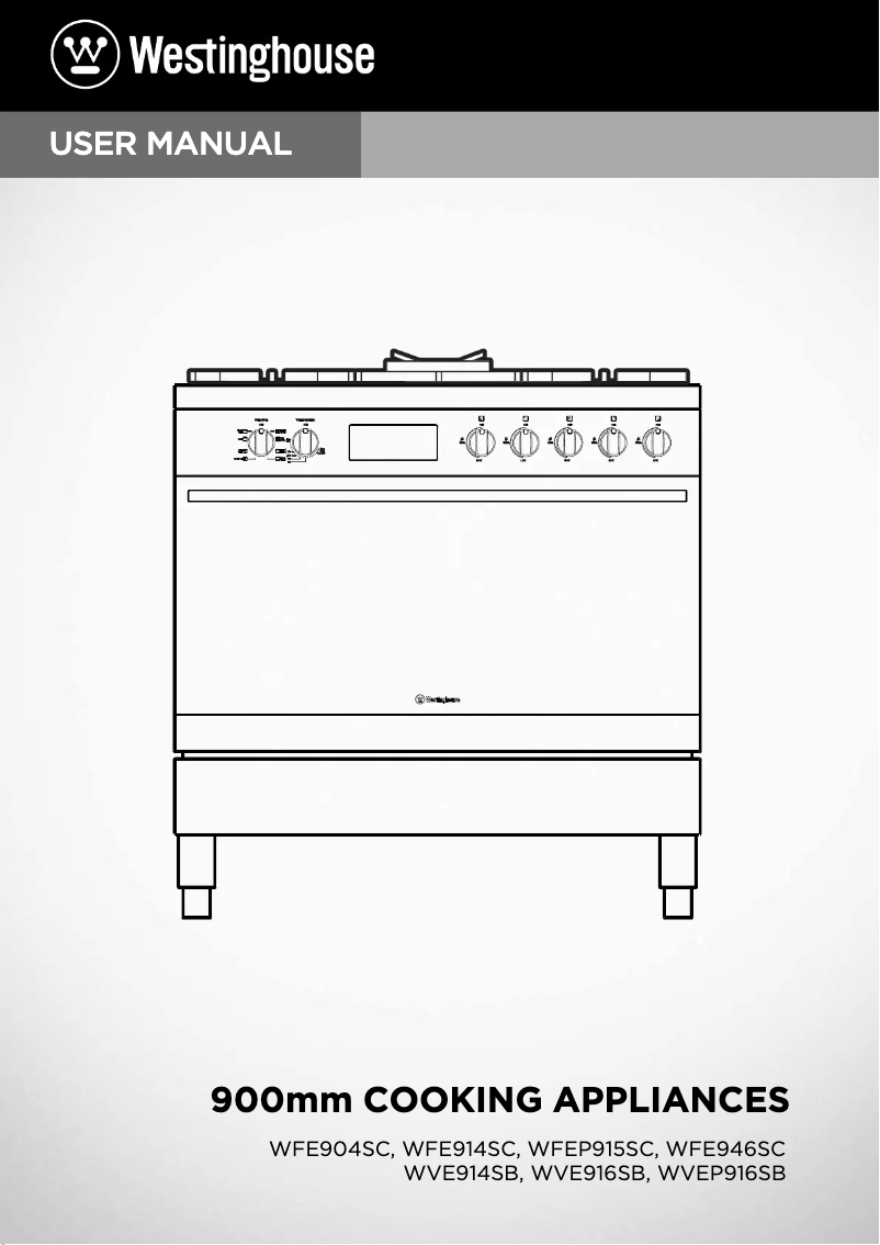 Image de la première page du manuel de l'appareil WFEP915SC
