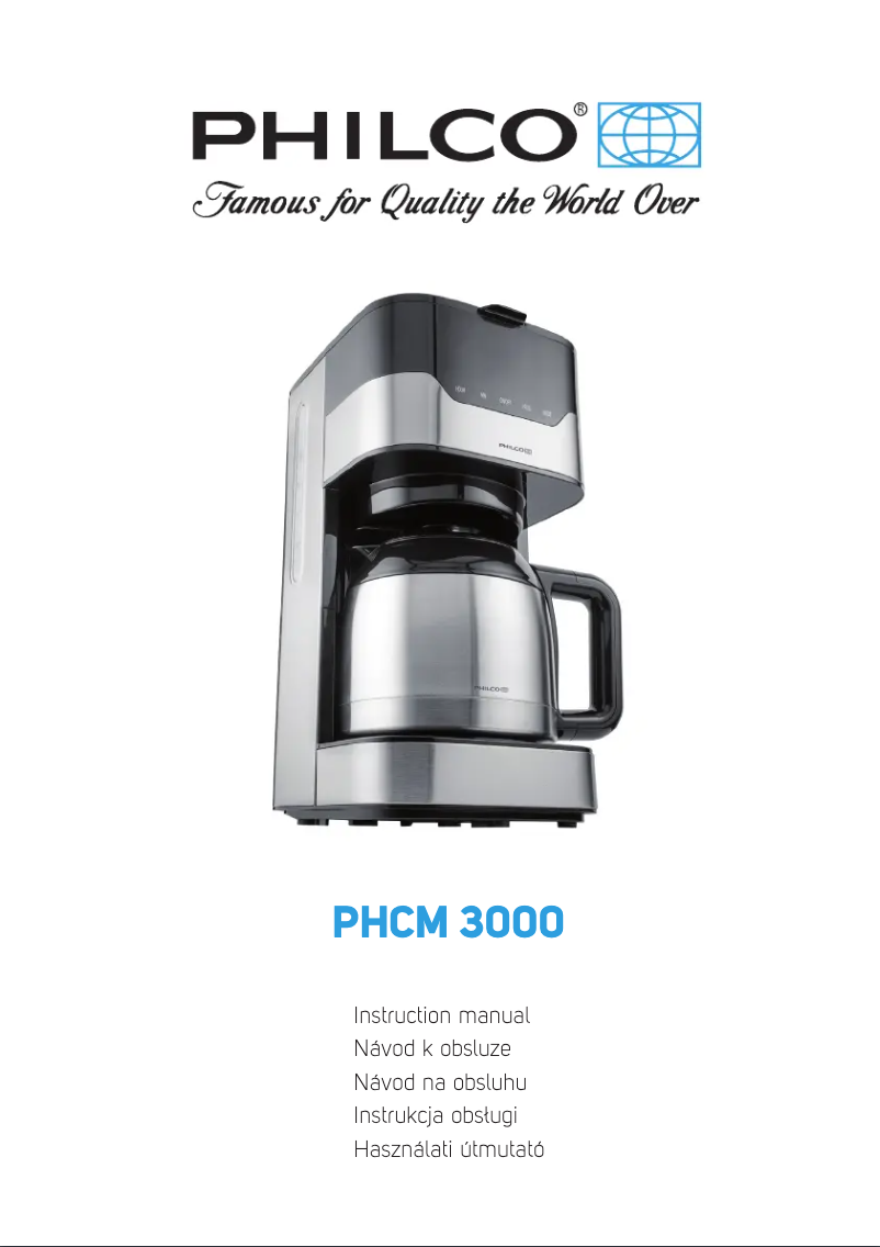 Page 1 de la notice Manuel utilisateur Philco PHCM 3000