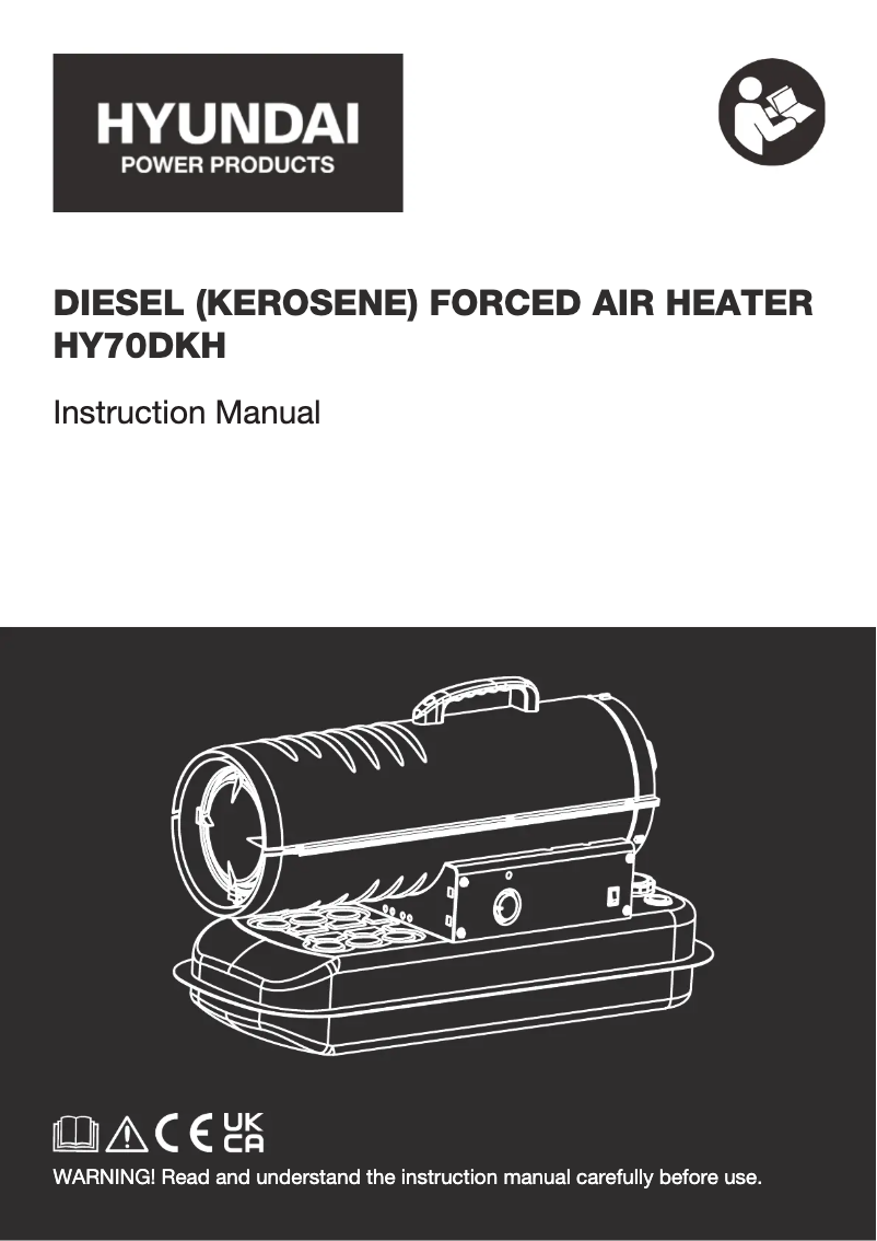 Page n°1 - Manuel utilisateur Hyundai HY70DKH