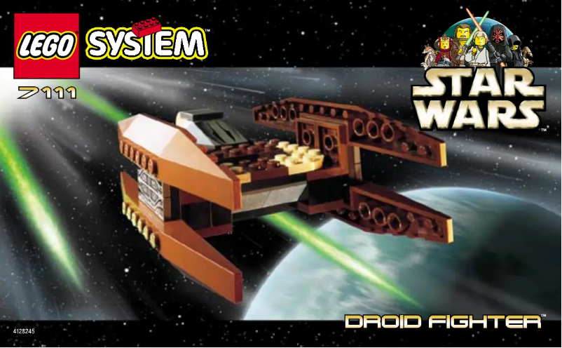 Page n°1 - Manuel utilisateur Lego Droid Fighter (TM)