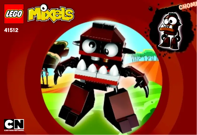 Page 1 de la notice Manuel utilisateur Lego Mixels 41512