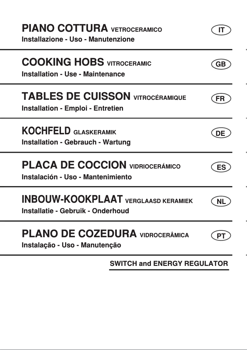Page 1 de la notice Manuel utilisateur Rosieres RDVE 342/1 MPN