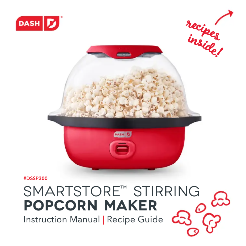 Page n°1 - Manuel utilisateur Dash SmartStore Stirring DSSP300GBAQ04