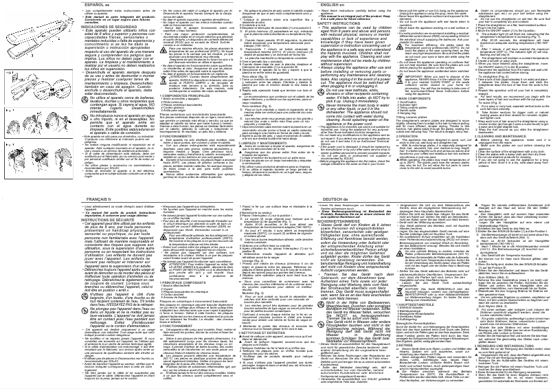 Página 1 del manual Manual de usuario Solac PP7212