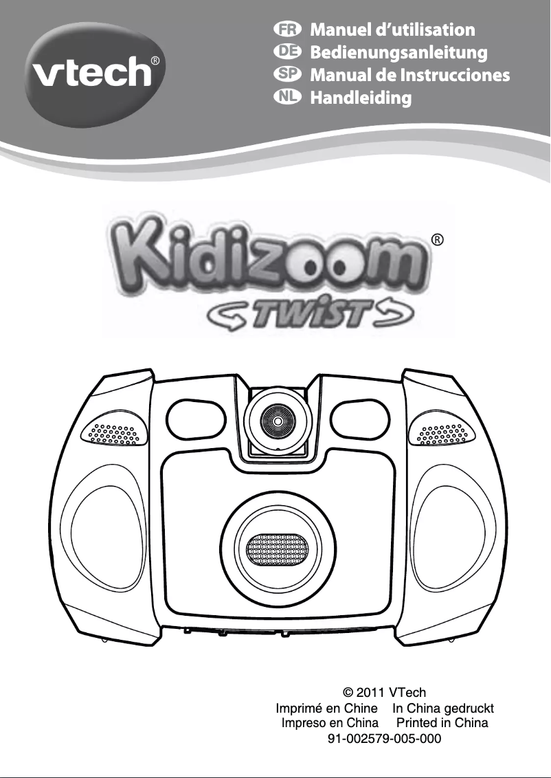 Page n°1 - Manuel utilisateur Vtech Kidizoom Twist
