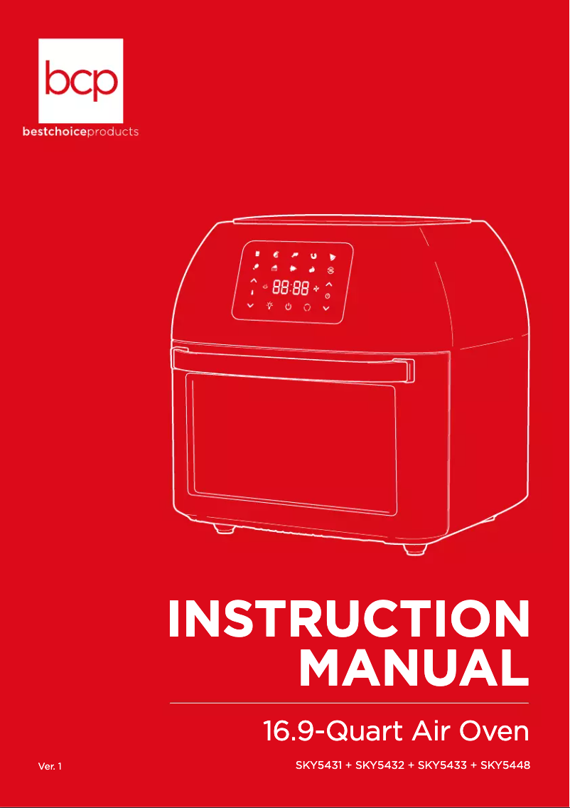 Page 1 de la notice Manuel utilisateur Best Choice Products SKY5448