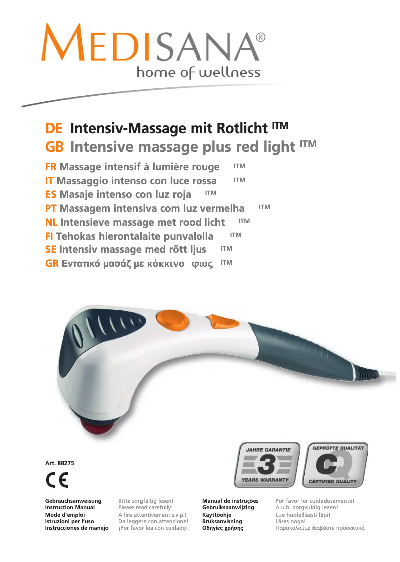 Imagen de la primera página del manual del dispositivo ITM