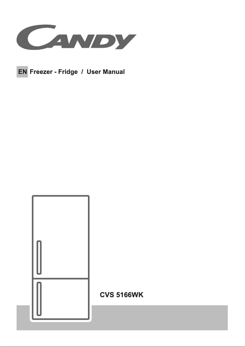 Image de la première page du manuel de l'appareil CVS 5166WK