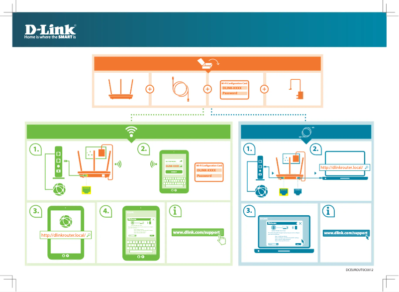 Page n°1 - Guide d'installation D-Link DIR-859